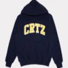 Cortez Crtz Dropout Hoodie Navy Blue