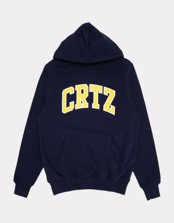 Cortez Crtz Dropout Hoodie Navy Blue