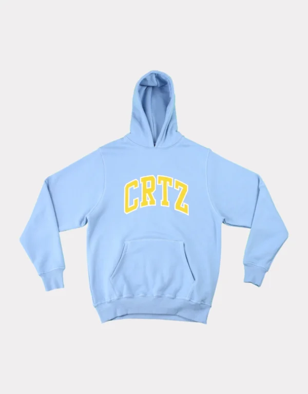 Cortez Dropout Hoodie Baby Blue's