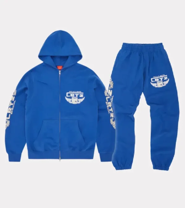 Cortez Gasoline Royal Blue Tracksuit