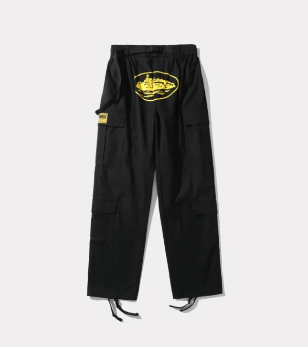 Cortez Pup Guerilla Black/Yellow Cargos Pants