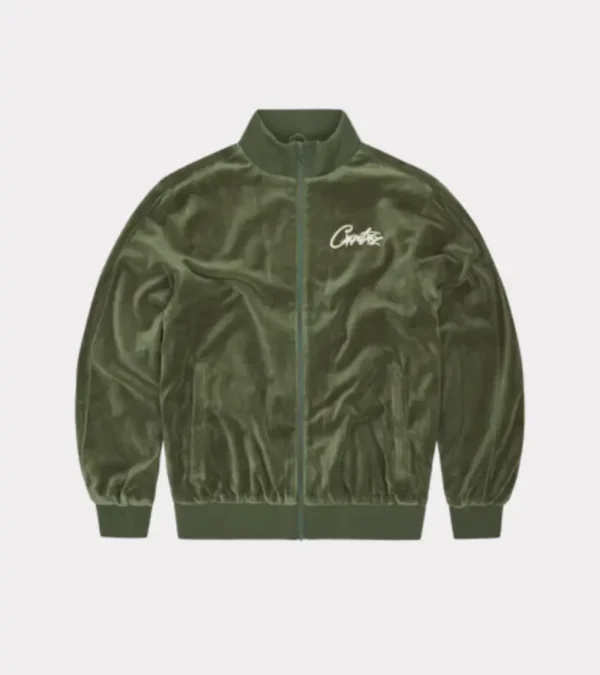 Cortez VVS Velour Green Tracksuit